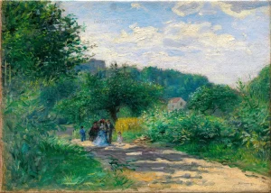 Auguste Renoir – A Road in Louveciennes