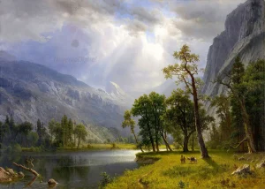 Albert Bierstadt - Mount Starr King, Yosemite