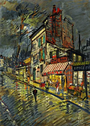 Konstantin Alexeevich Korovin - Paris by Night