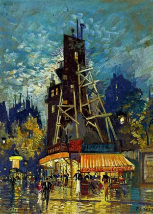Konstantin Alexeevich Korovin - Parisian Boulevard