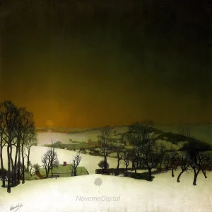 Valerius De Saedeleer - Snow in Flanders
