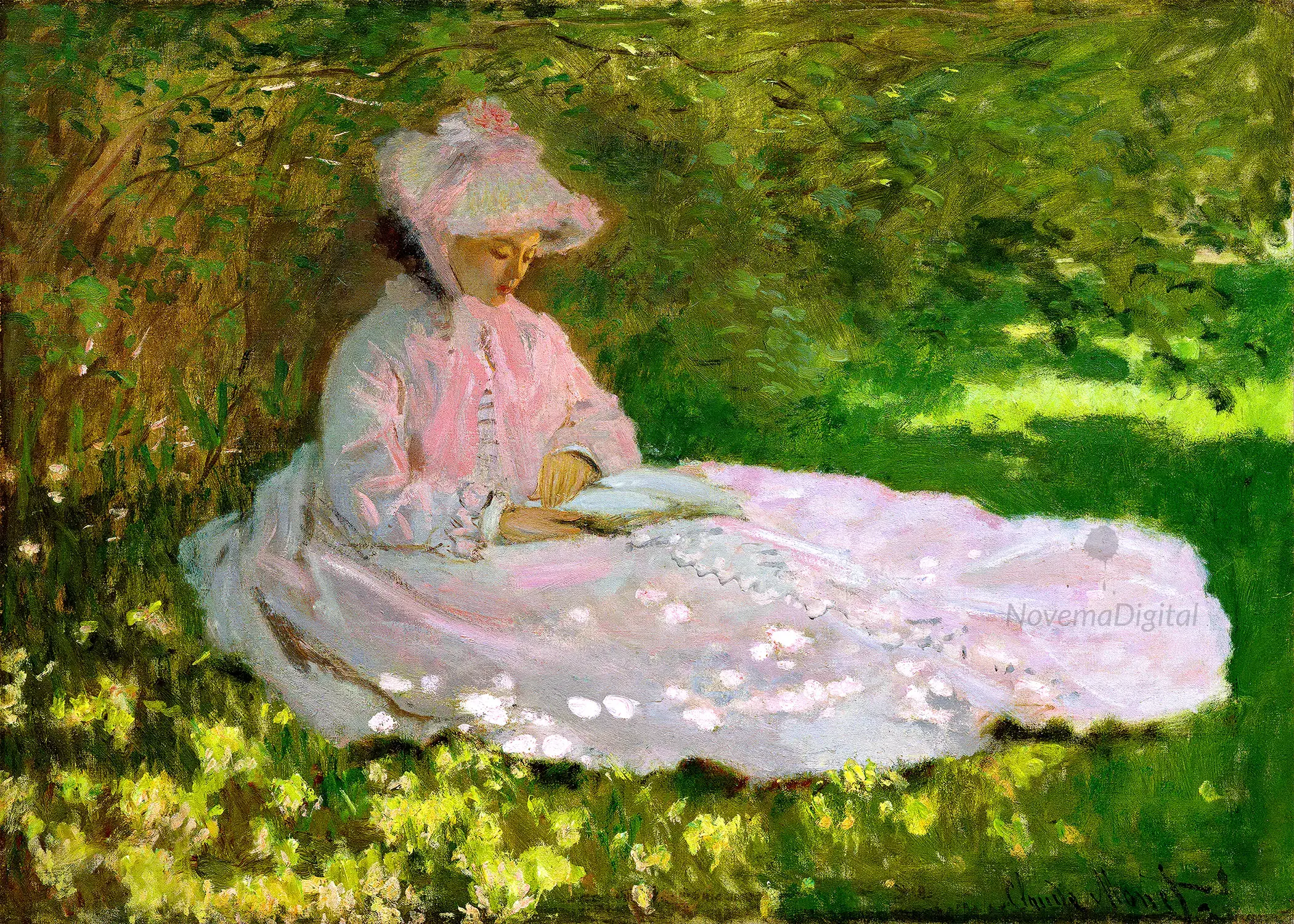 Claude Monet - Springtime (1872)