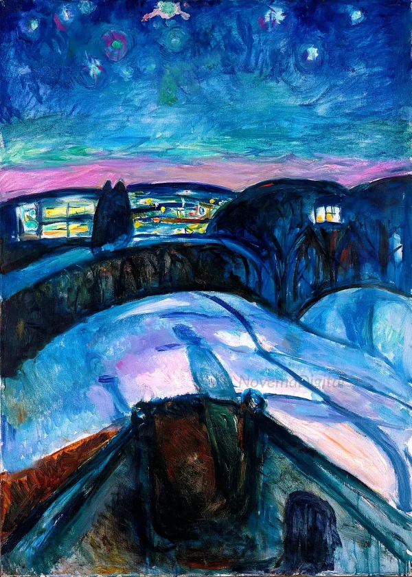 Edvard Munch - Starry Night