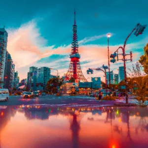 Novema Digital – Sunset in Eastern Azabu