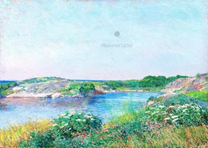 Childe Hassam - The Little Pond, Appledore