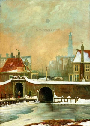 Wouter Johannes van Troostwij - The Raampoortje in Amsterdam