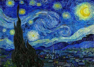 Vincent van Gogh - The Starry Night (1889)