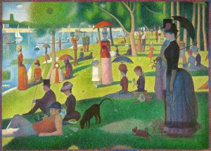 George Seurat - A Sunday on La Grande Jatte (1884)