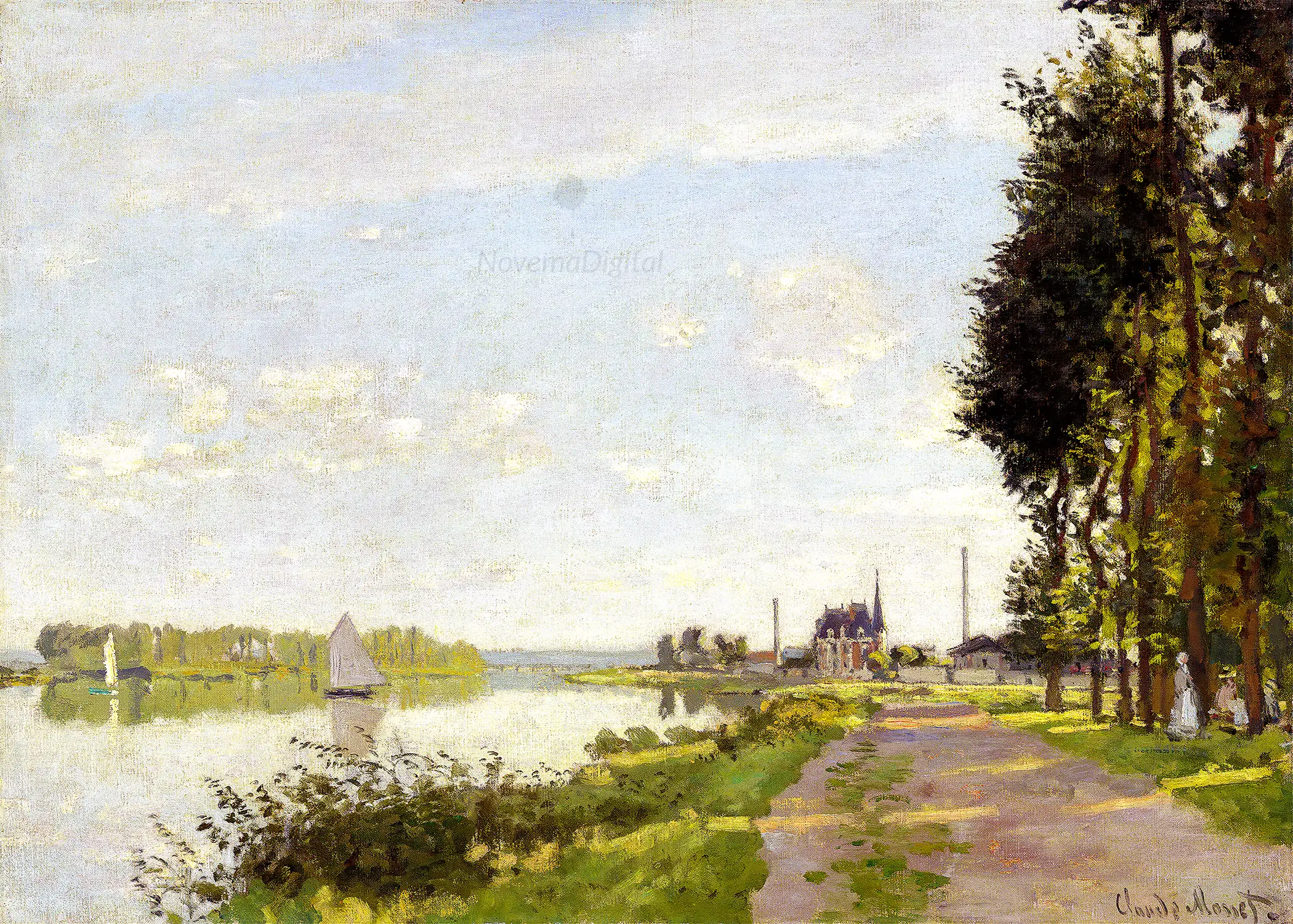 Claude Monet - Argenteuil (c.1872)