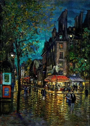 Konstantin Korovin - Paris, Grands Boulevards (1861 -1939)