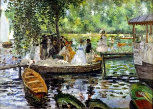 Pierre-Auguste Renoir - La Grenouillère (1869)