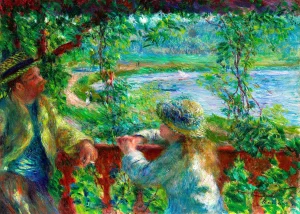 Pierre-Auguste Renoir - Near the Lake (1880)