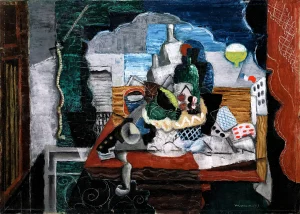 Louis Marcoussis - Night Café (c.1923)