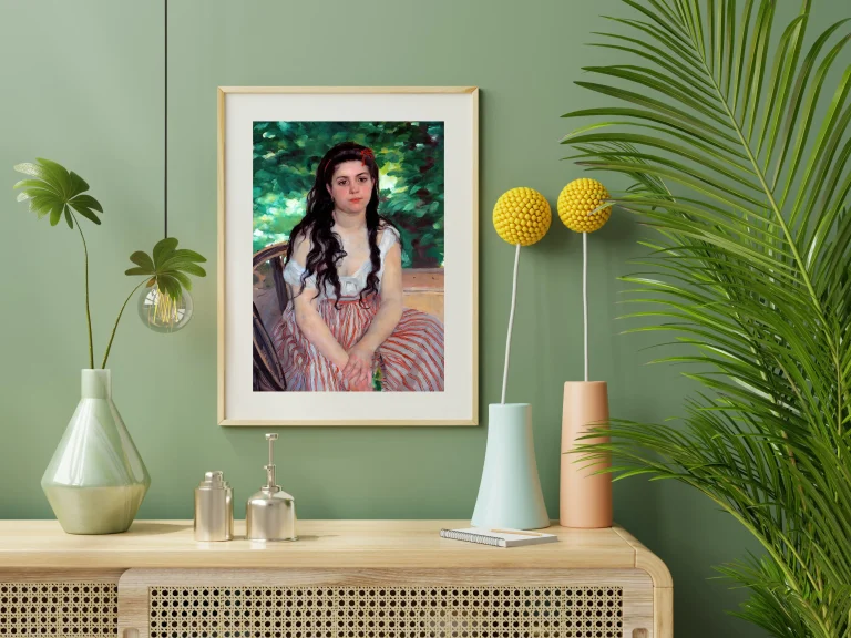 Auguste Renoir - En été, la Bohémienne (1868)