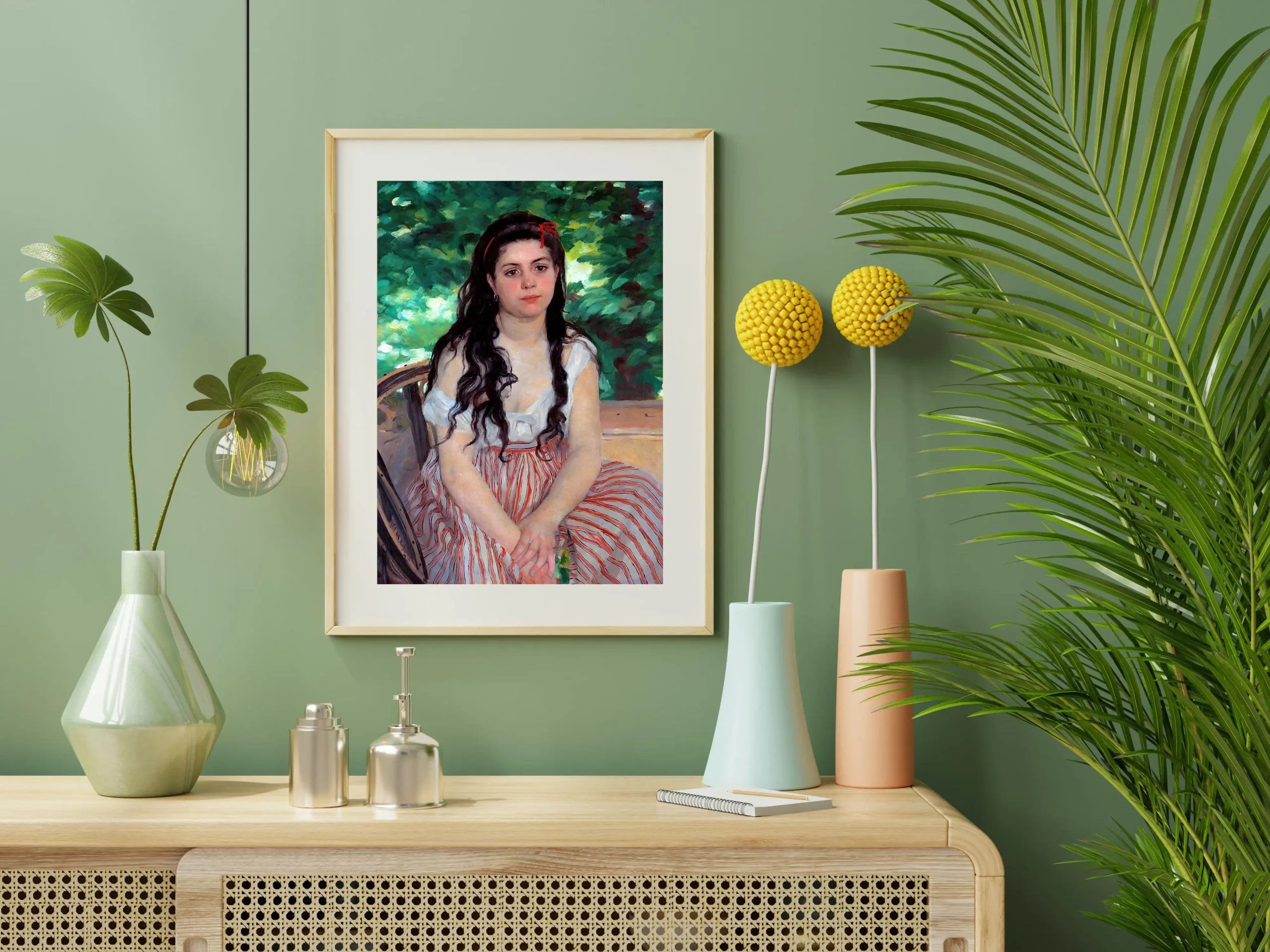 Auguste Renoir - En été, la Bohémienne (1868)