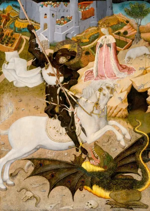 Bernat Martorell - Saint George and the Dragon (c.1434)