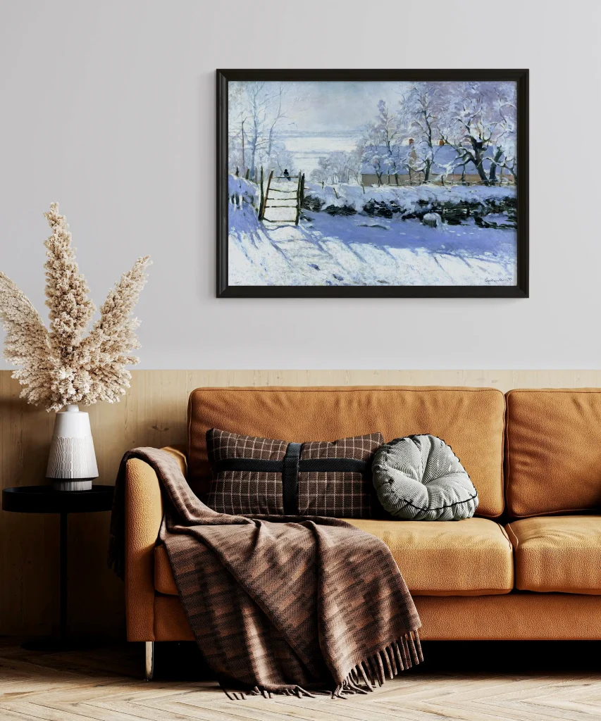 Claude Monet The Magpie 1800s