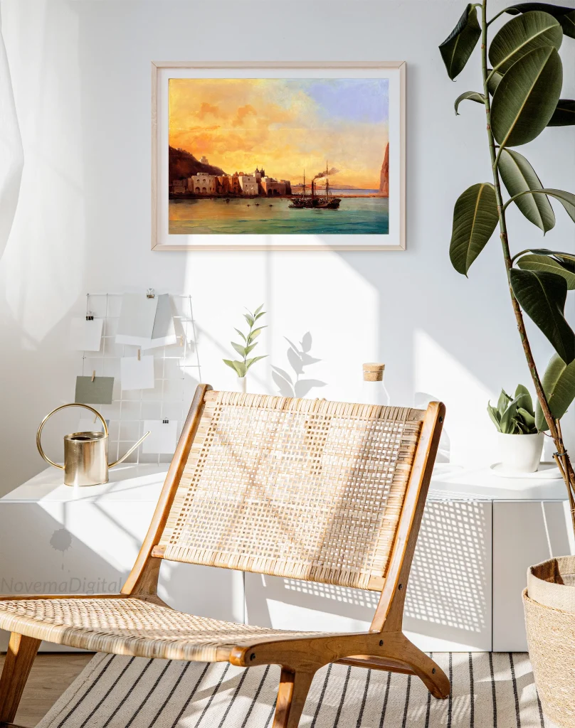 Jean Charles Joseph Remond View of Ischia from the Sea 1842