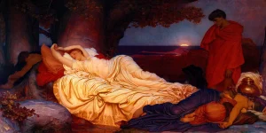 Frederic Leighton - Cymon and Iphigenia (1884)
