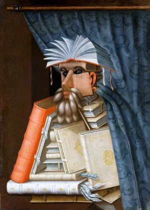 Giuseppe Arcimboldo - The Librarian (1562)
