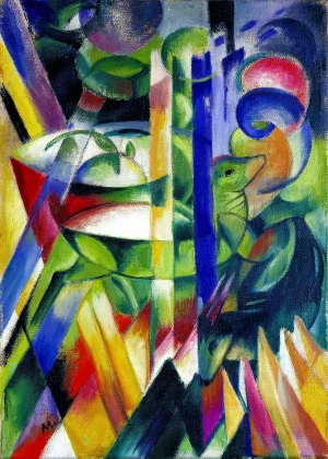Franz Marc - The Little Mountain Goats (1913–14)