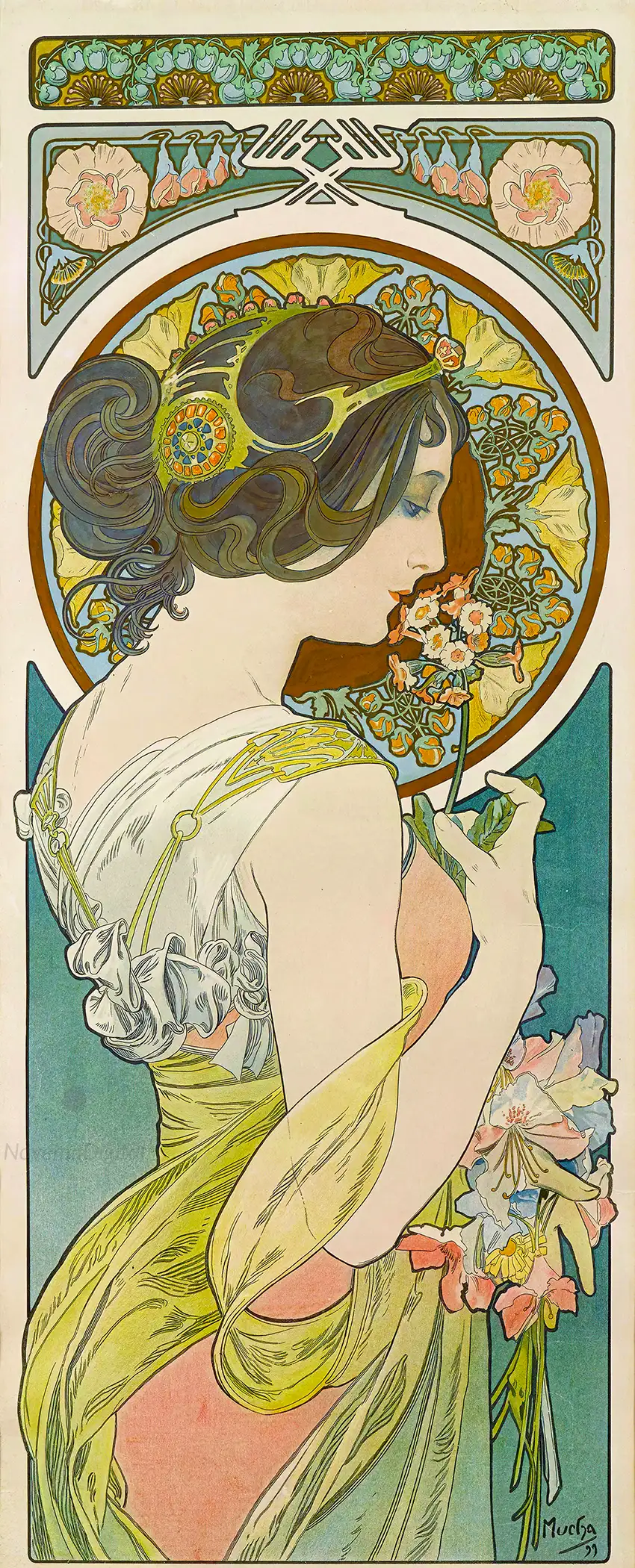 Alphonse Mucha - Primrose (1899)