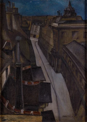Albert-Édouard Chazalviel - La Rue Guénégaud (1912)