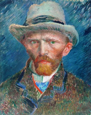 Vincent van Gogh - Self-portrait 2 (1887)