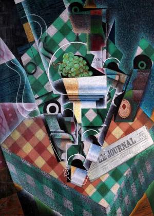 Juan Gris - Still Life with Checked Tablecloth (1915)