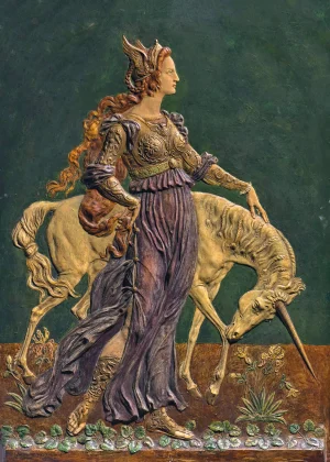 Armand Point - La Dame à la Licorne (1898)