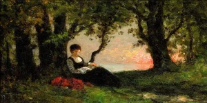 Auguste-Paul-Charles Anastasi - Summer Repose (1876)