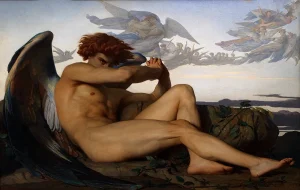 Alexandre Cabanel - Fallen Angel (1847)