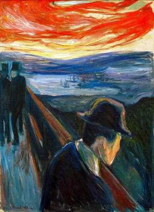 Edvard Munch - Despair (1892)