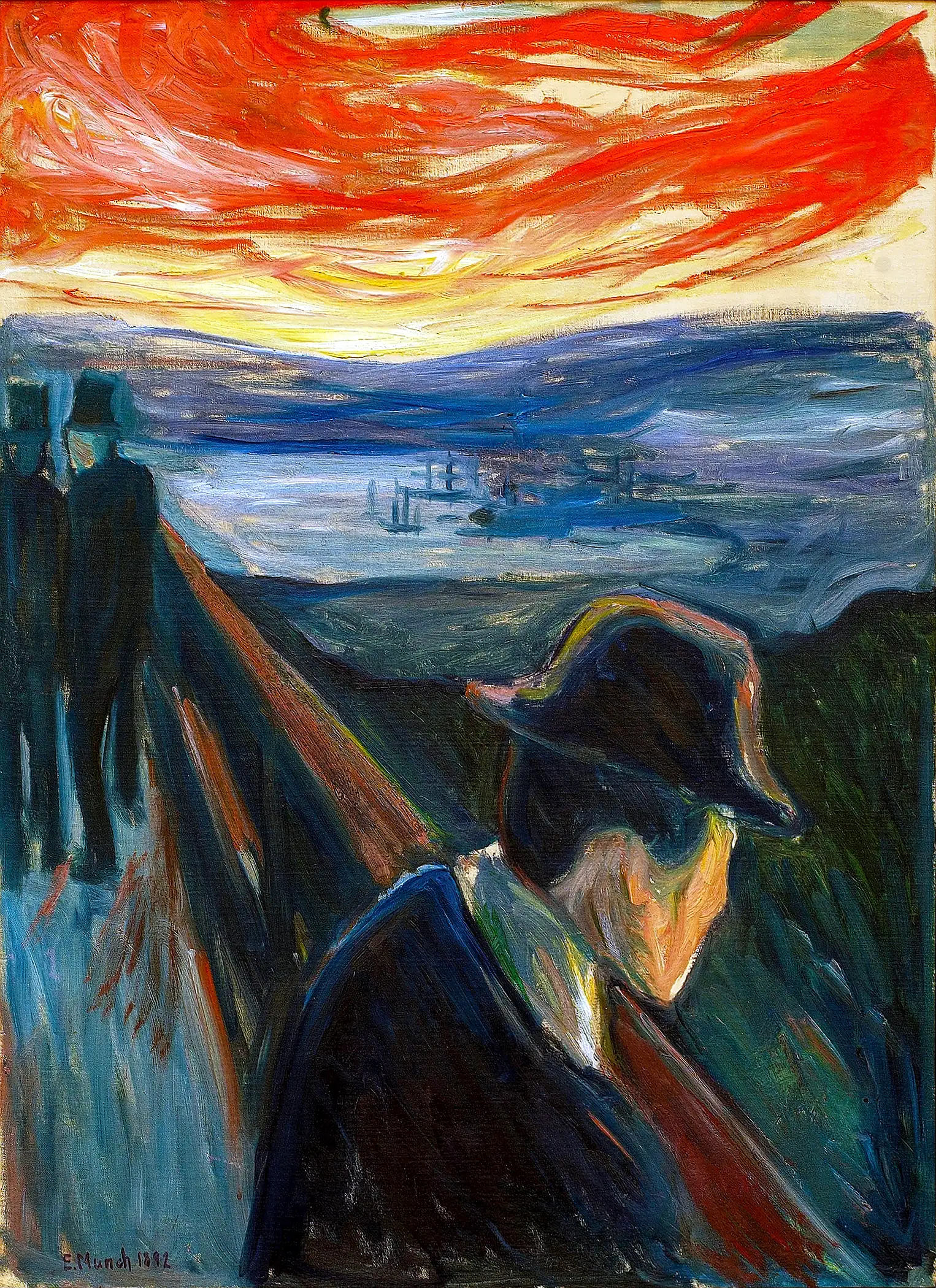 Edvard Munch - Despair (1892)