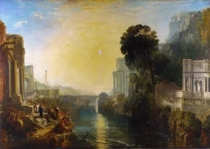J.M.W Turner - Dido Building Carthage (1815)