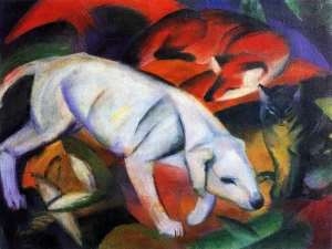 Franz Marc - Three Animals (1912)