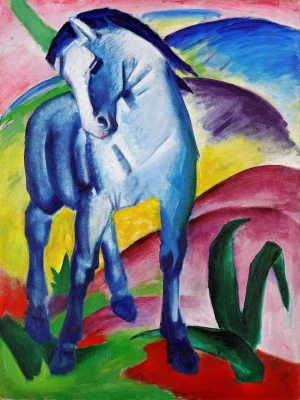 Franz Marc - Blue Horse (1911)