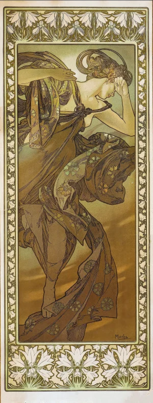 Alphonse Mucha - Etoile Du Matin (1899)