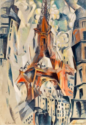 Robert Delaunay - Eiffel Tower (1911)